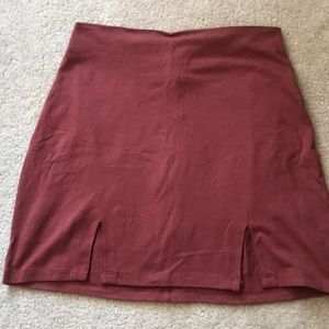 LA Hearts pencil skirt